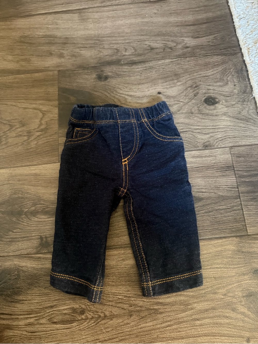 Carter's Baby Denim soft Pants - Dark Blue